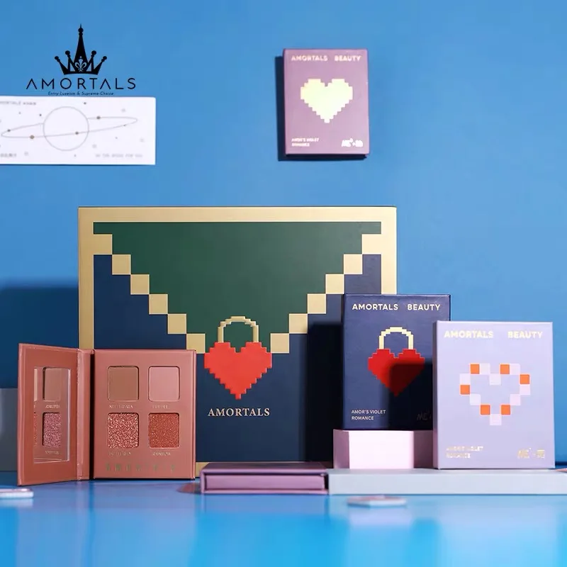 

Eyeshaow Palettes 16 Colors Ins Hot Matte Shimmer Glitter Portable 4 Colors Eyeshaow Palette Long-lasting Waterproof