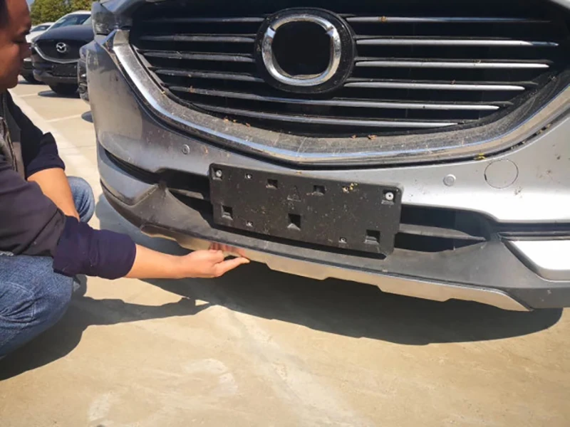 Защитная накладка на передний и задний бампер из алюминиевого сплава для Mazda CX 8 CX8