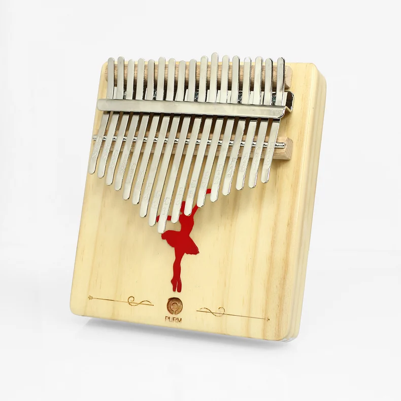 PURM 17 teclas Kalimba africano de madera maciza dedo pulgar Piano Sanza Mbira Caliba tocar con guitarra Instrumento musicales | Спорт и