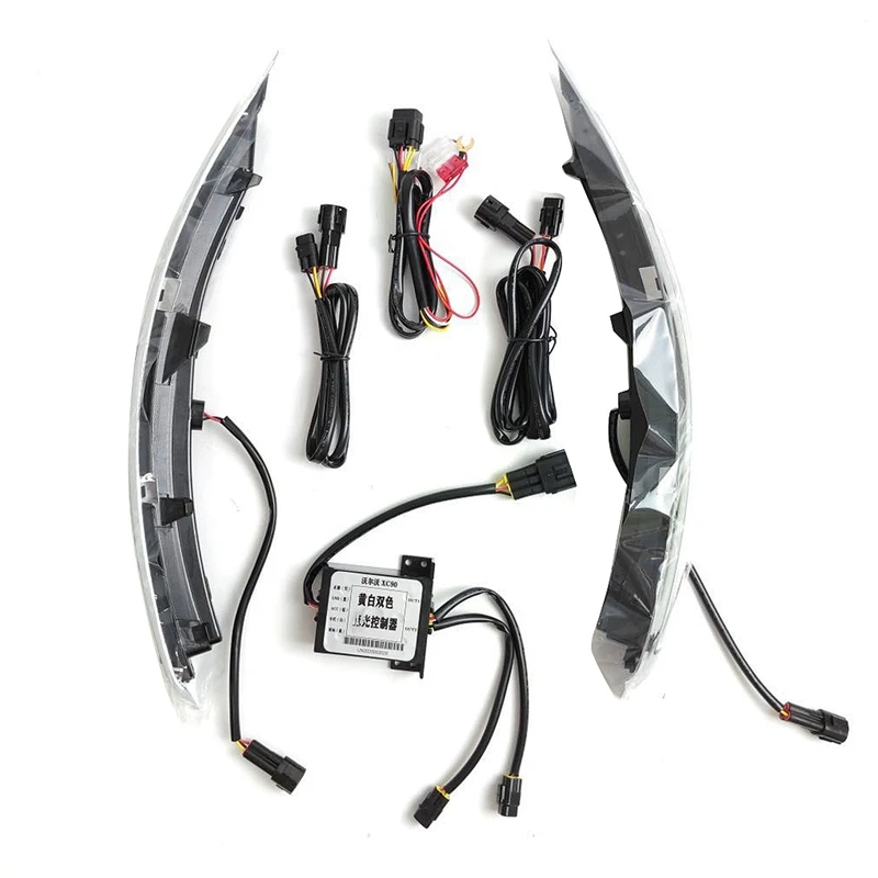 Автомобисветодиодный дневные ходовые огни для Volvo Xc90 2007-2013 с указателем поворота