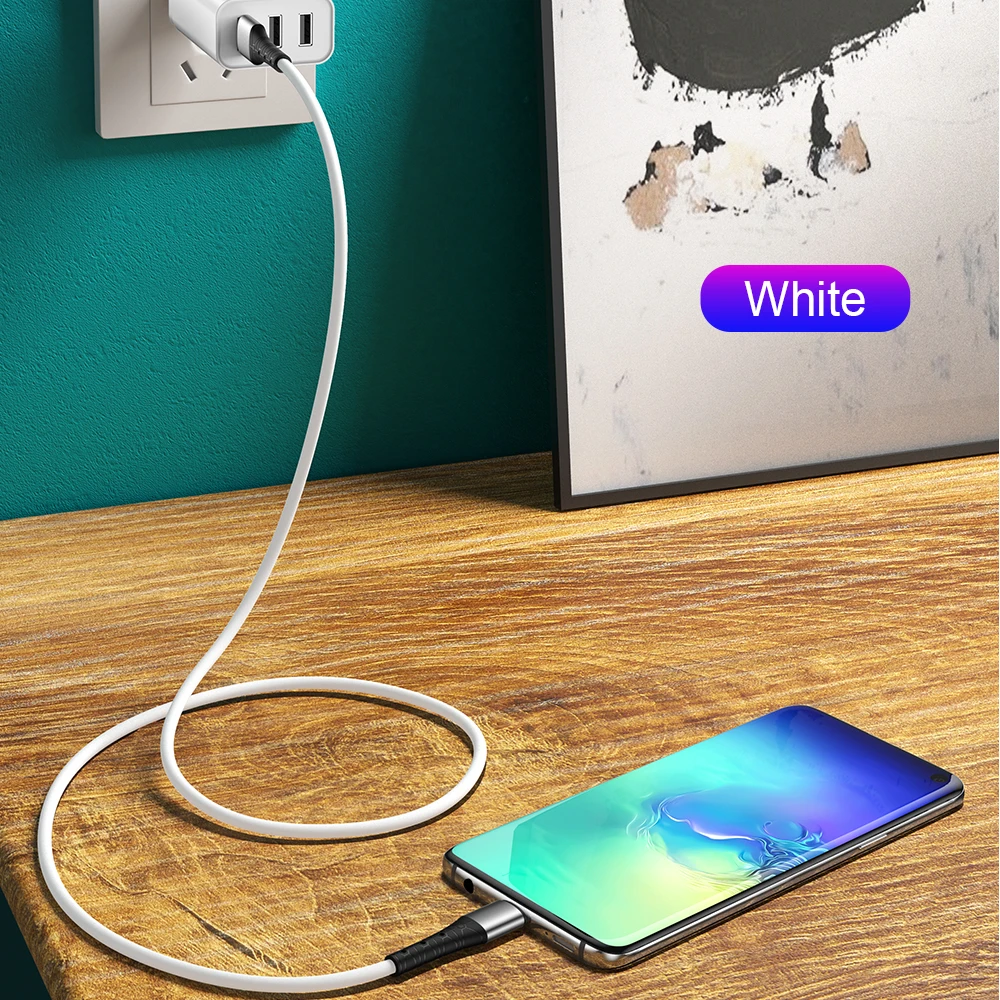 

Swalle Fast Charging Type C Cable for Samsung S10 S9 S8 Charge Wire Micro USB Cable for Mobile phone charging