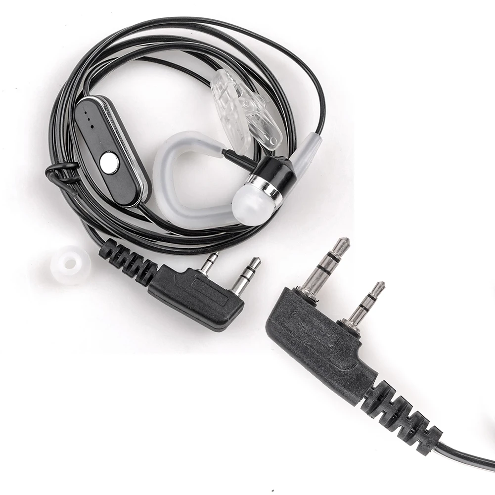 

Walkie Talkie Earphone Headset K-Port UV 5R Unilateral W/ Ptt For Baofeng