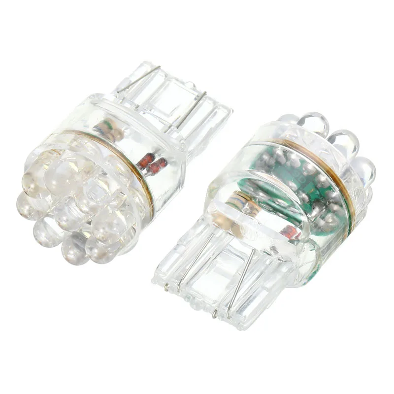 Новое поступление 2 шт. Автомобильные светодиодные стоп светильник лы T20 7443 7440 9