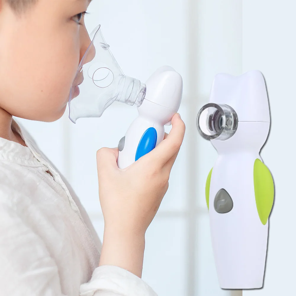 Ингалятор Ручной распылитель для детей, домашний воздушный Angel Nebulizer, портативный сетчатый паровой Ингалятор, распылитель, медицинский бытовой испаритель