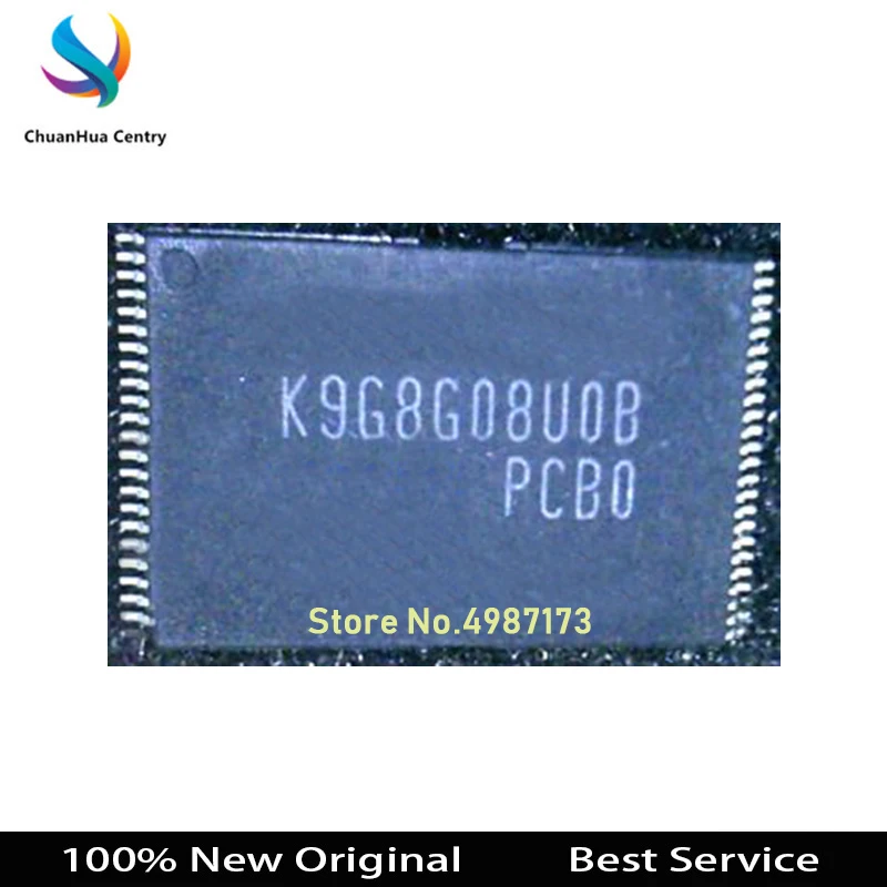 

2 Pcs/Lot K9G8G08U0B-PCB0 TSOP48 100% New Original K9G8G08UOB-PCBO In Stock