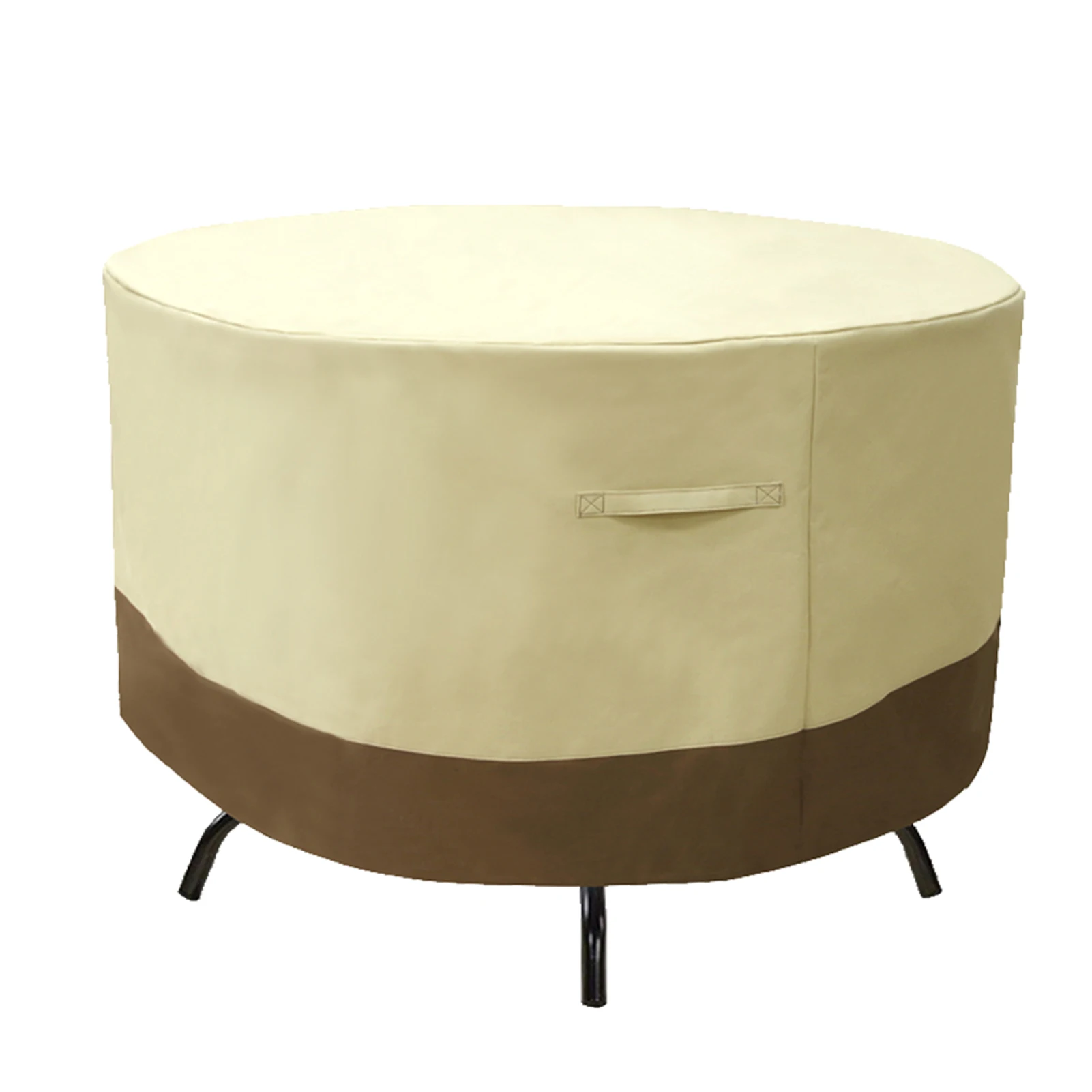 

Tear Resistant Chair Outdoor Garden Furniture With Handle Patio Round Shape Table Cover Waterproof Oxford Rain Snow Dust Sofa