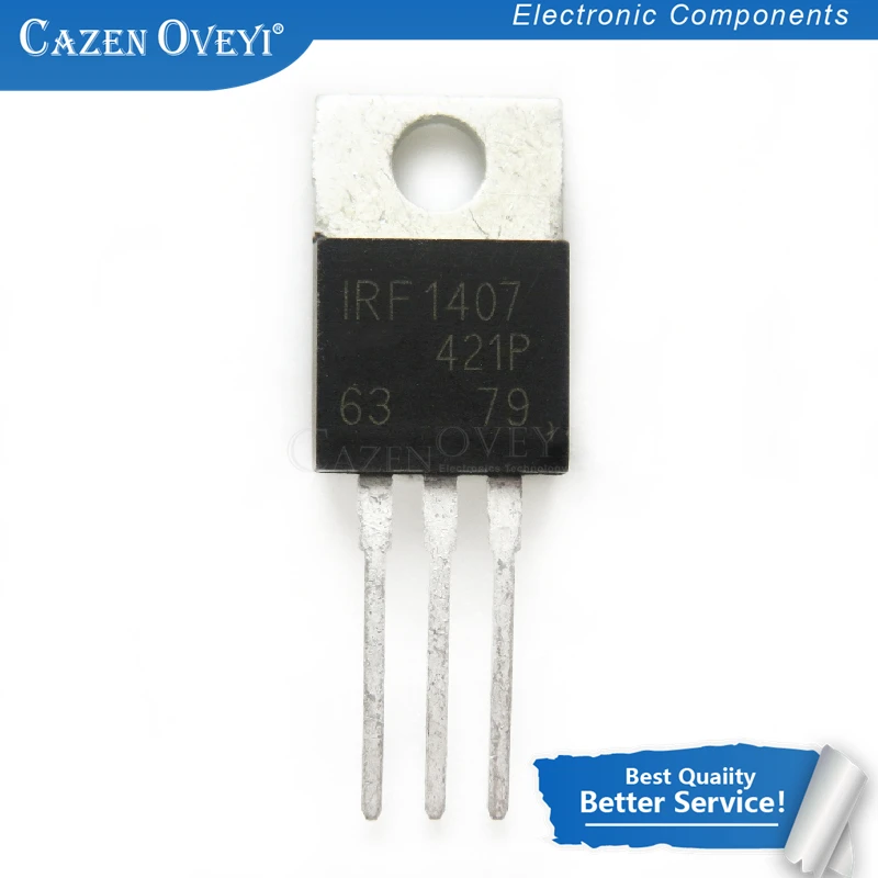 10pcs/lot IRF1407 TO 220 IRF1407PBF In Stock|Интегральные схемы| |