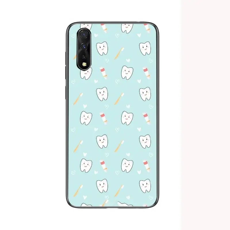 

Dentist Dental Tooth Nurse TPU Phone Case for Samsung S6 S7 edge s8 s9 s10 S20 plus lite S10E note 10 20 pro ultra Cover