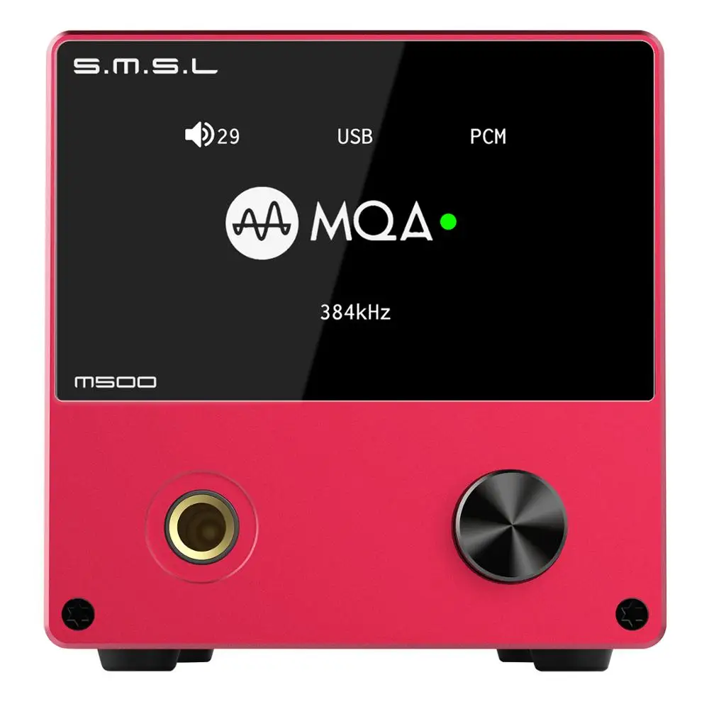 SMSL M500 аудио DAC MQA ES9038PRO XMOS XU216 встроенный DSD512 усилитель для
