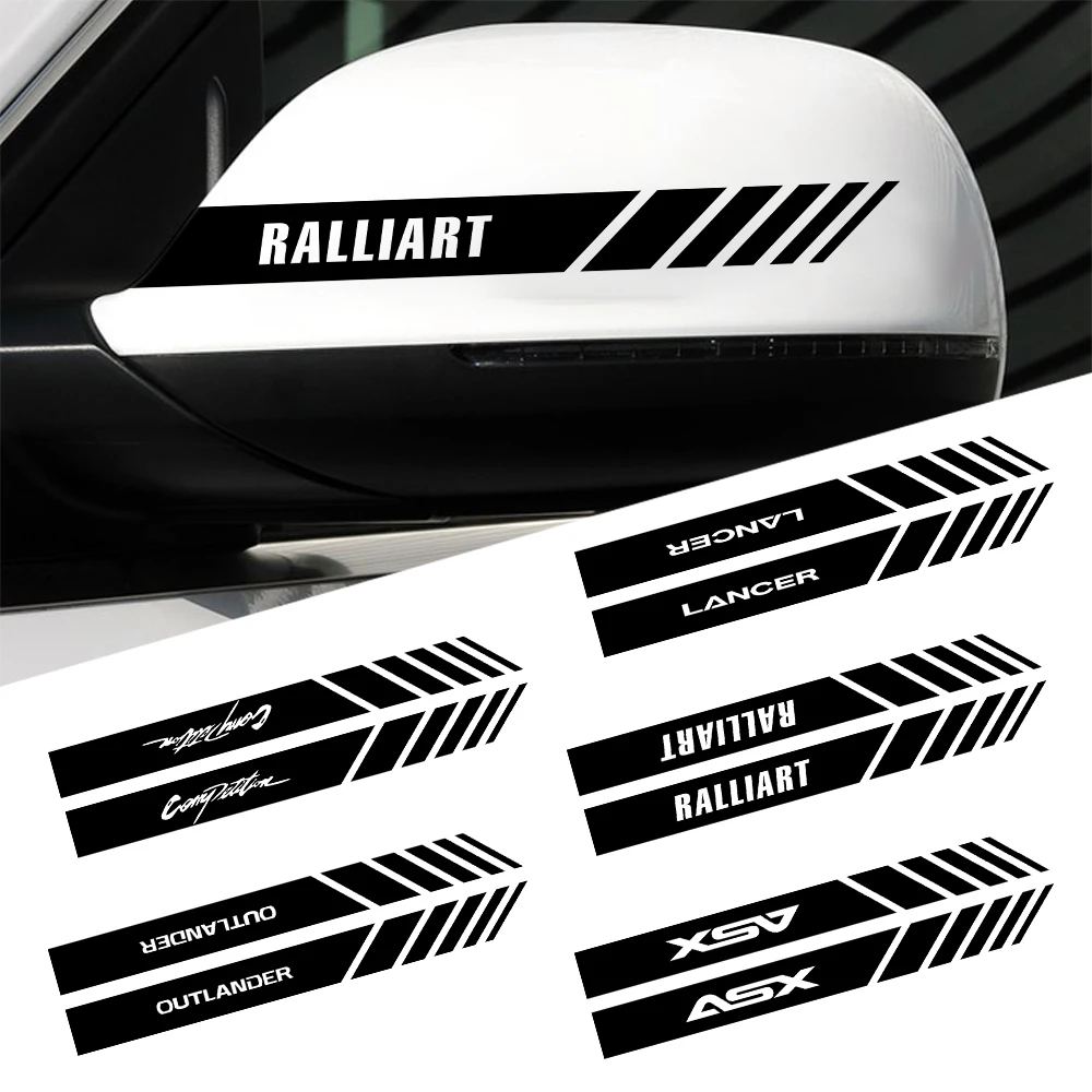 Автомобильный Стайлинг 2 шт. водостойкая автомобильная наклейка на зеркало