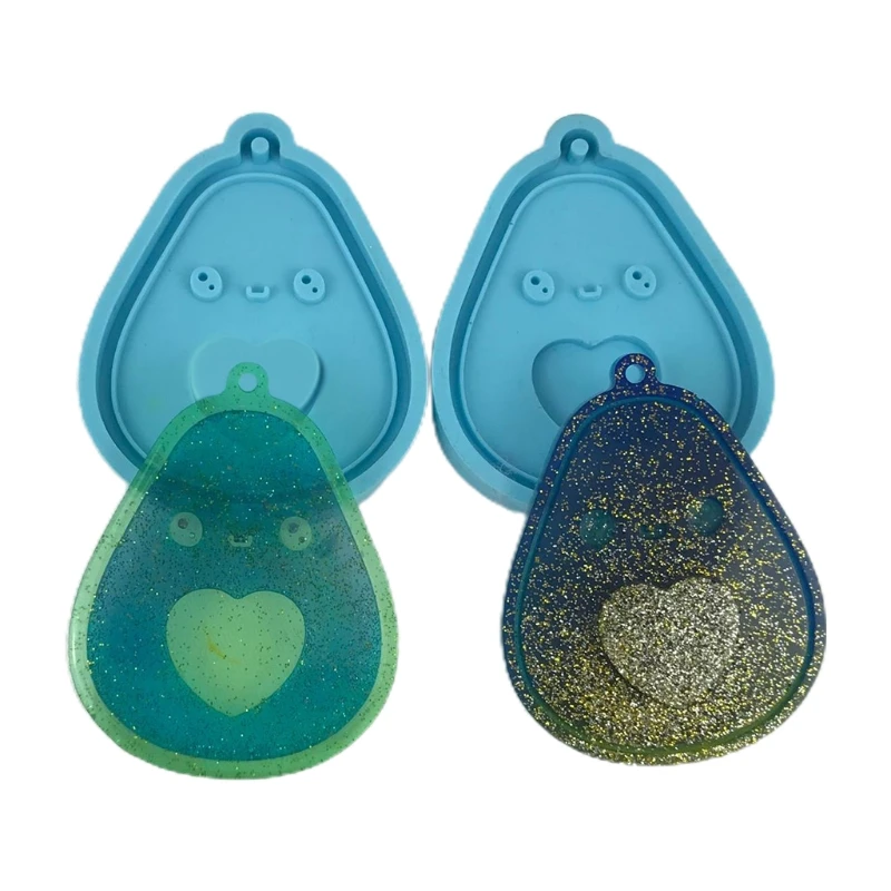 

Keychain Epoxy Resin Mold DIY Craft Jewelry Casting Tool Pendants Silicone Mould