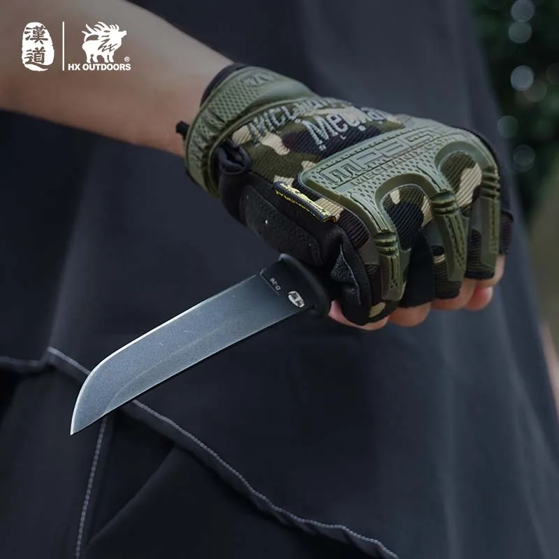 HX наружный черный Катана тактические ножи с фиксированным лезвием 7CR17 охотничий