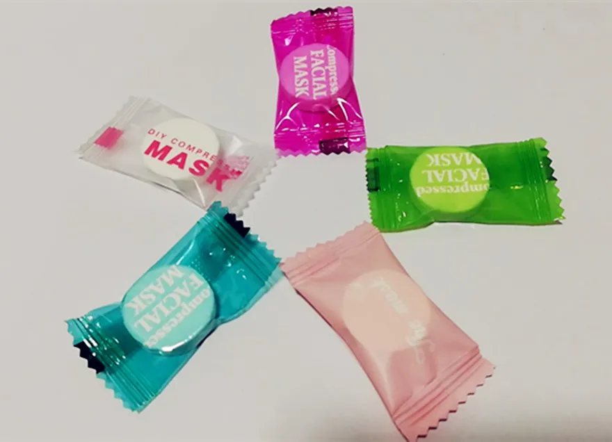 Уход за кожей лица сжатая маска бумажная таблеточная Маска Лечение натурального