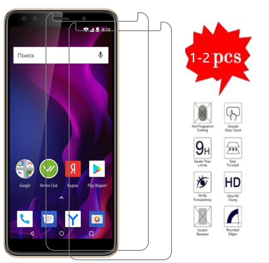 

Защитное стекло для Vertex Impress Zeon 3G Premium 2.5D 0,26 мм, 4G