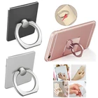 Нескользящий держатель для телефона вращающийся на 360 градусов кольцо на палец Универсальный держатель для смартфона с плоской задней палочкой пластиковая пряжка для Xiaomi
