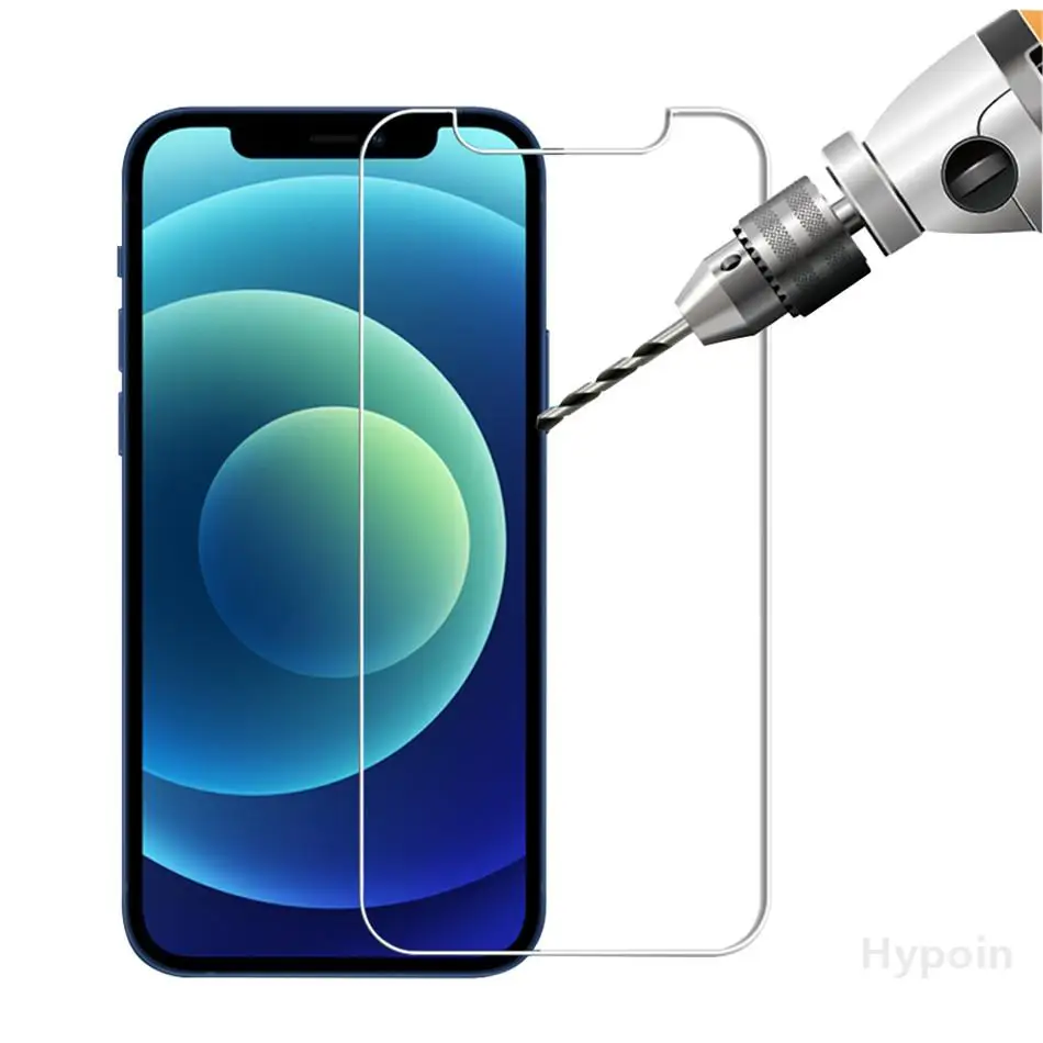 

Glass 4 PCS Safety Tempered Film On The For iPhone 6 6S 7 8 Plus Screen Protector For IphoneX XR XS MAX 11 12 Pro MAX Glass