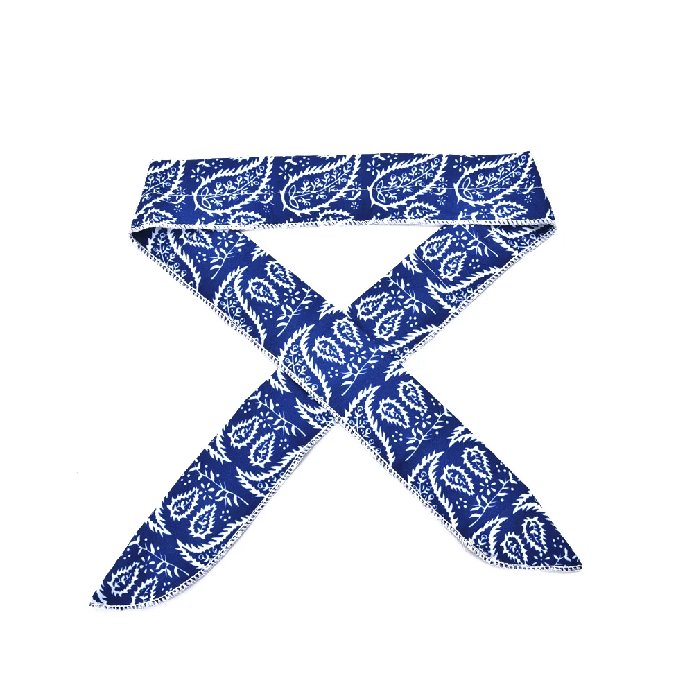 Охлаждающий шарф Завязывающийся галстук на шее сохраняет прохладу многоразовый