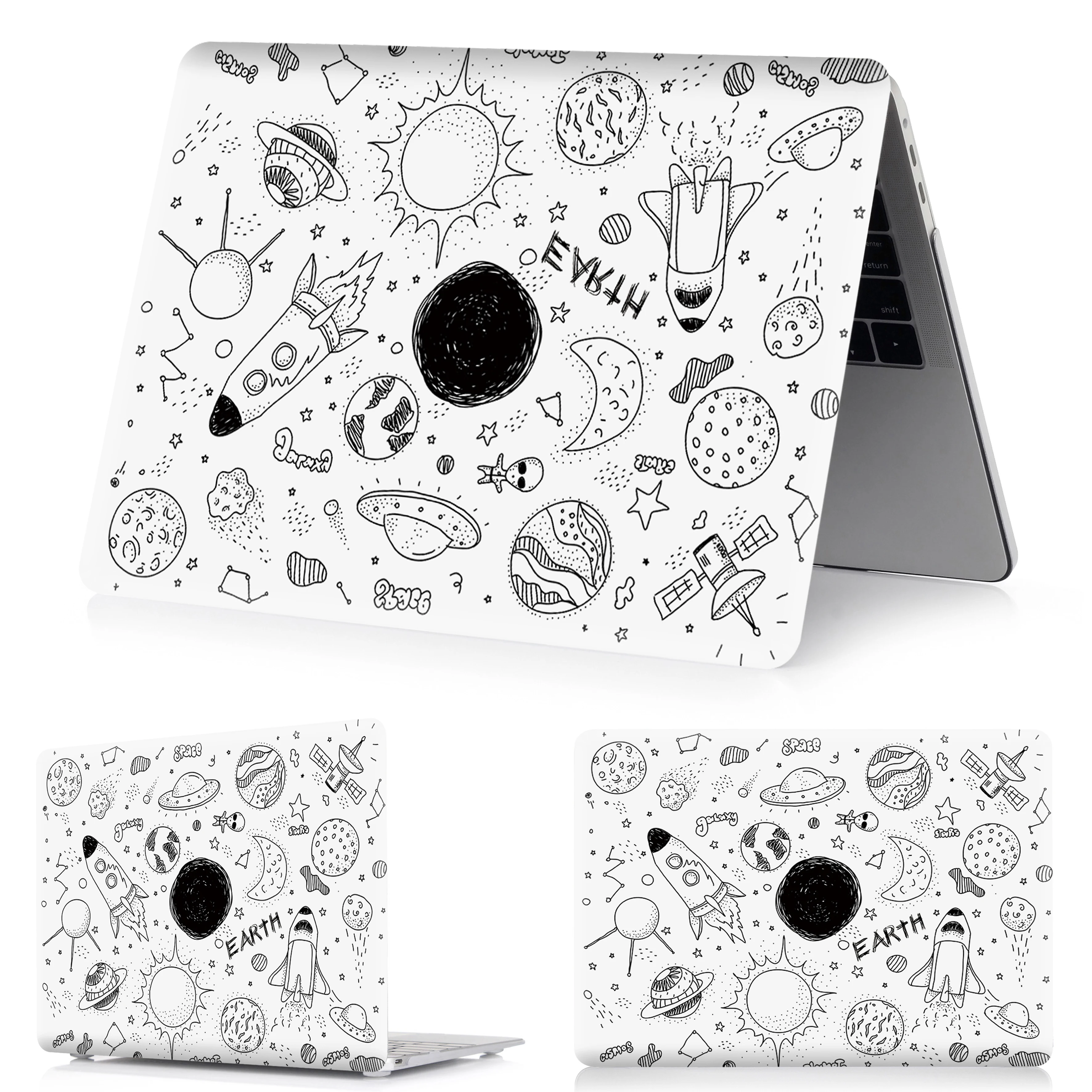 Чехол для MacBook Air 13 A1466 A1932 A2179 Retina Pro 11 12 15 16 дюймов A1706 A2289 A1989 A2159 с сенсорной панелью