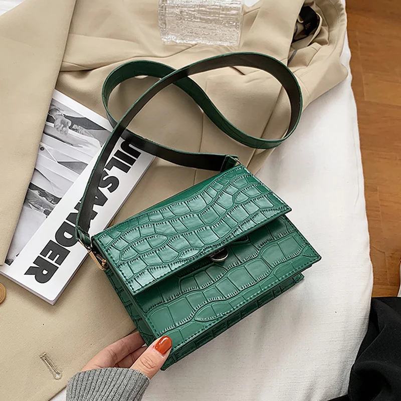 

PU Leather Crossbody Bags For Women 2021 Small Messenger Bag Ladies Lady Shoulder Bag Luxury Fashion Shopping Purse bags