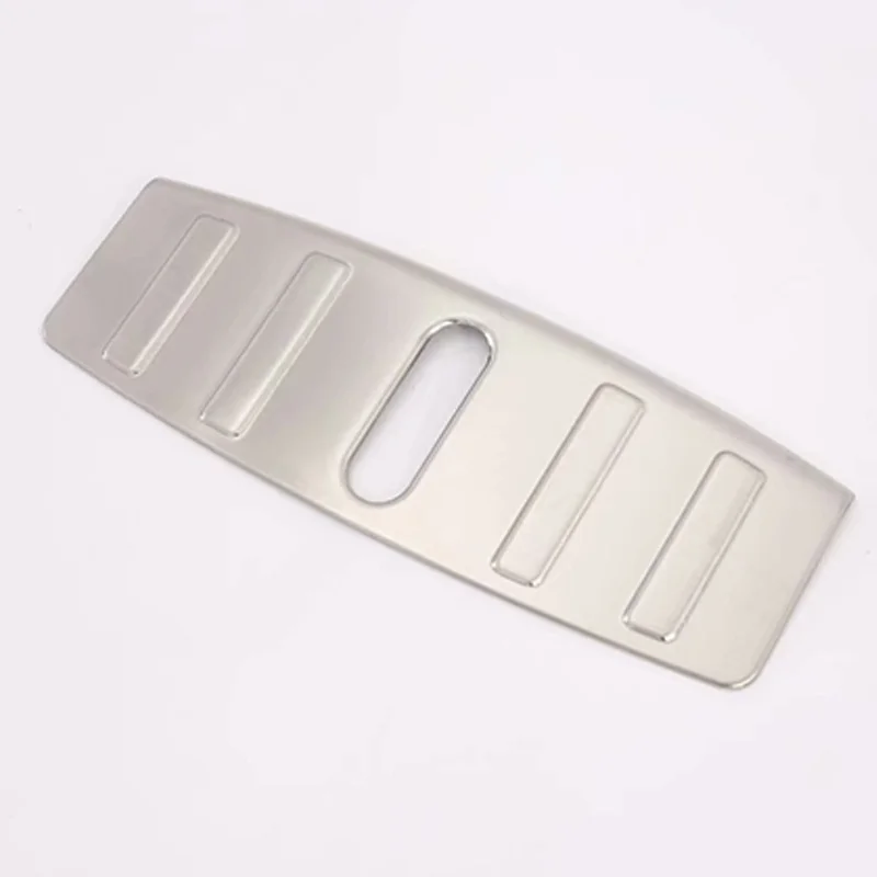 Для Tesla Model 3 2017 2019 Серебряный автомобильный Стайлинг авто аксессуары стальная