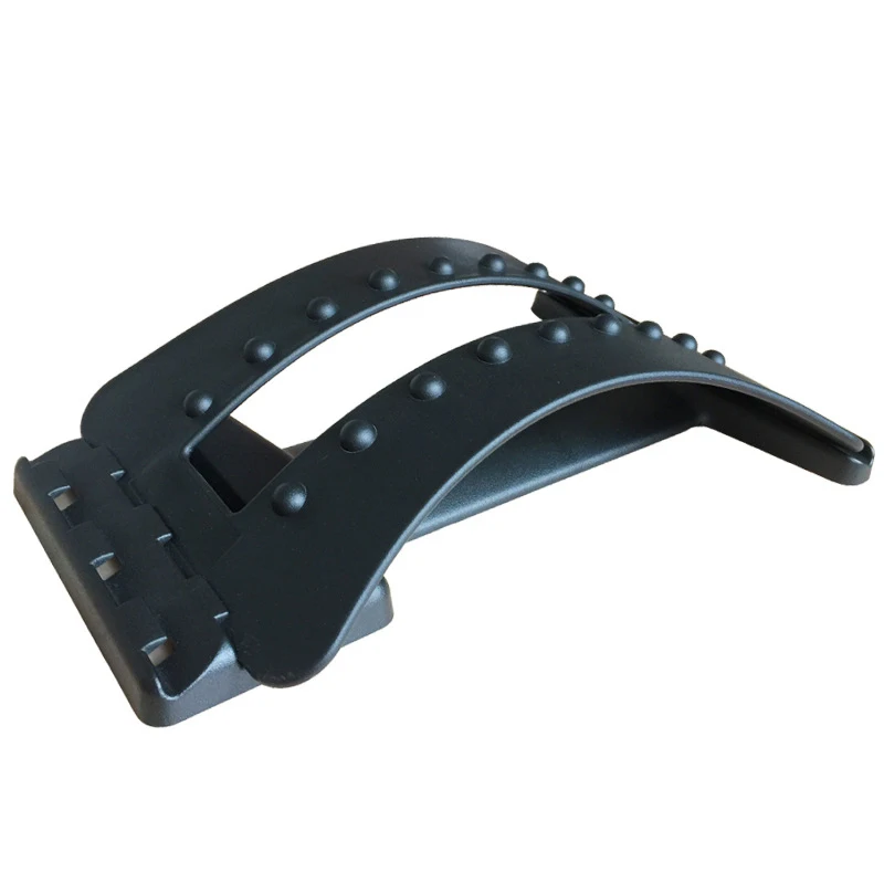 Массажные растяжки для спины черные Волшебные поясницы Health99|Брекеты и подставки|