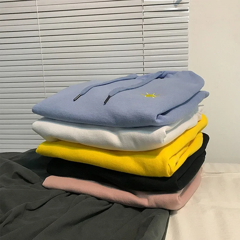 

Korean Streetwear Sweatshirt Men Women Casual Pullover Hip Hop Long Sleeve Print Hoodies Sportswear Tops Autumn Women Hoodies