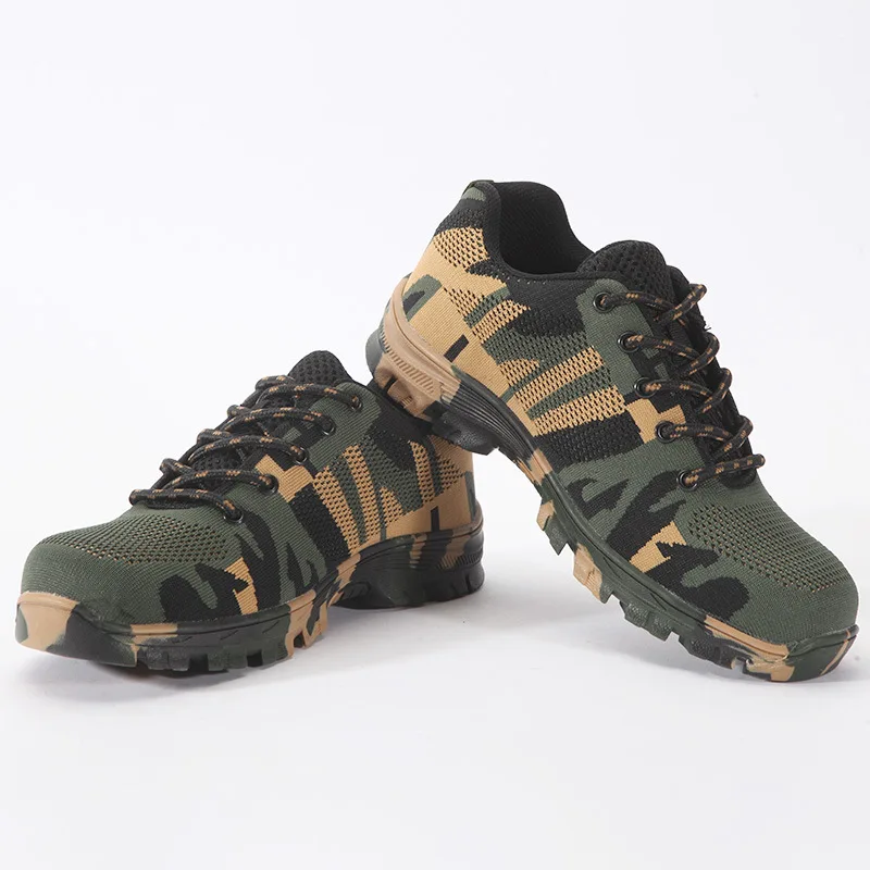 Outdoor Men's Hiking Shoes Women Trainers Walking Climbing Hiking Shoes Mountain Sports Work Boots Hunting Mens Sneakers