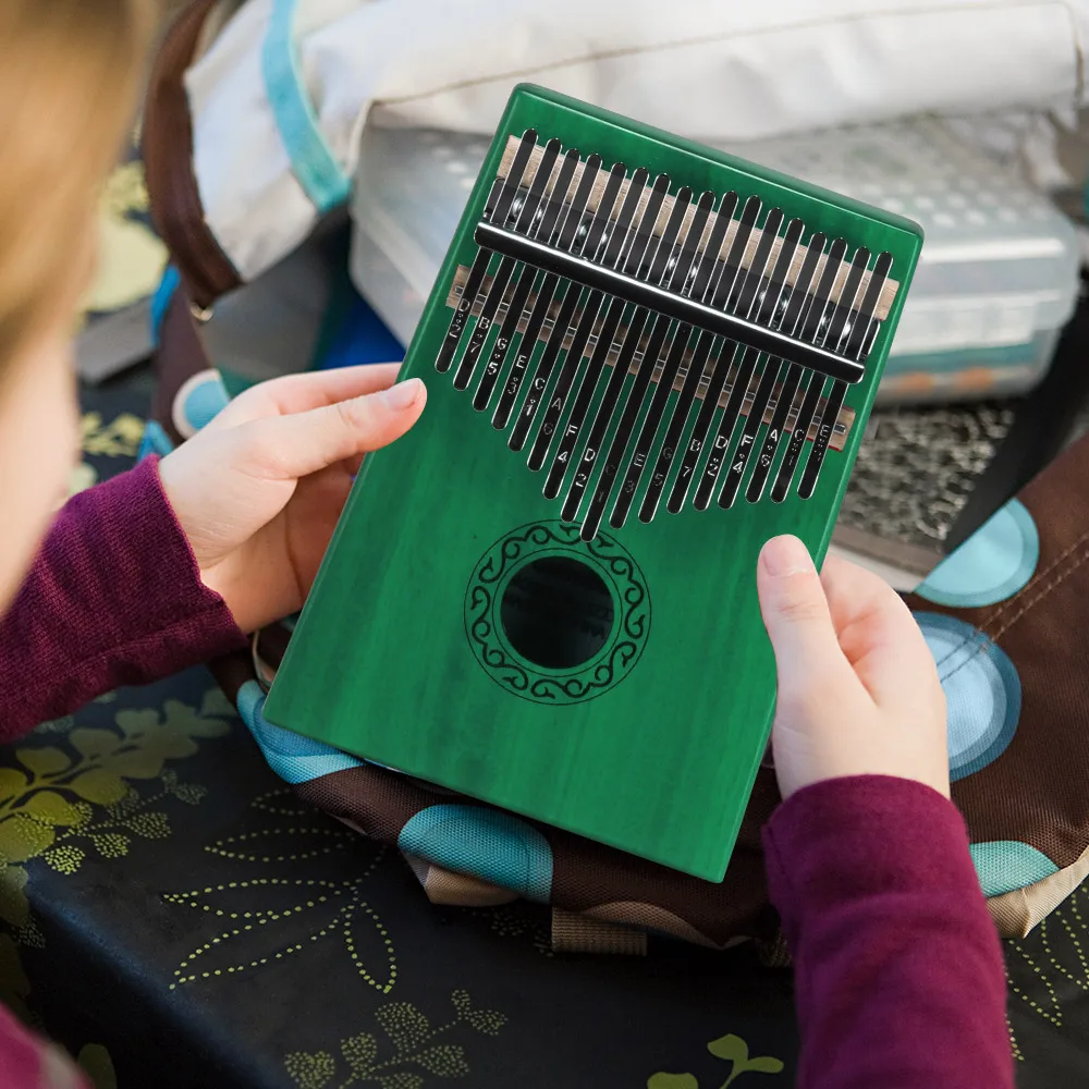 

Kalimba 17 клавиш, пианино для большого пальца, красное дерево, музыкальные инструменты, 17 клавиш, инструменты для большого пальца из красного де...