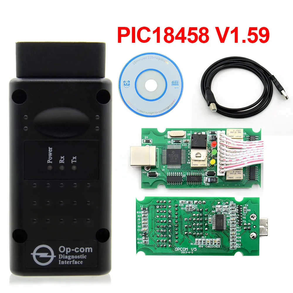 Новинка прошивка OPCOM 1 99 95 78 70 65 OBD2 CAN BUS считыватель кодов для Opel операционная