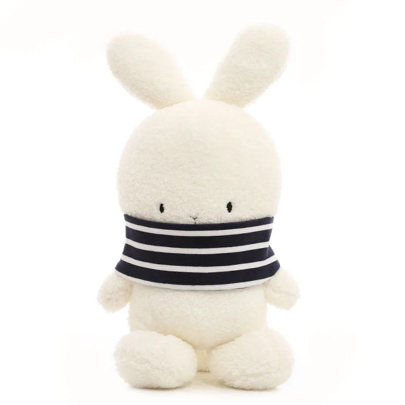 

Cute Little White Rabbit Plush Toy Soft Stuffed Doll Baby Sleeping Appease Pillow Home Decoration Photo Props Children's Gift