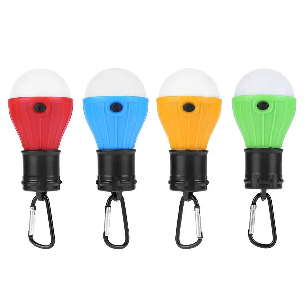 

4pcs Portable Lantern Emergency light Bulb battery powered camping outdoor Camping tent accessories Outdoor beach tent light