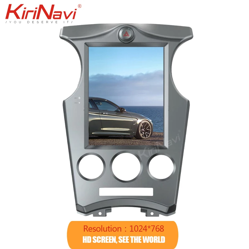 Вертикальный экран KiriNavi Tesla 10 4 &quotAndroid 0 для KIA Carens автомобильный мультимедийный
