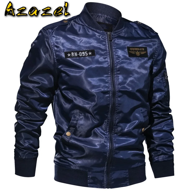 

European Style Man Bomber Jackets Overcoats Pilot Mens Jacket and Coats 6XL Fight Mens Coats Summer Embroidery Streetwear A636