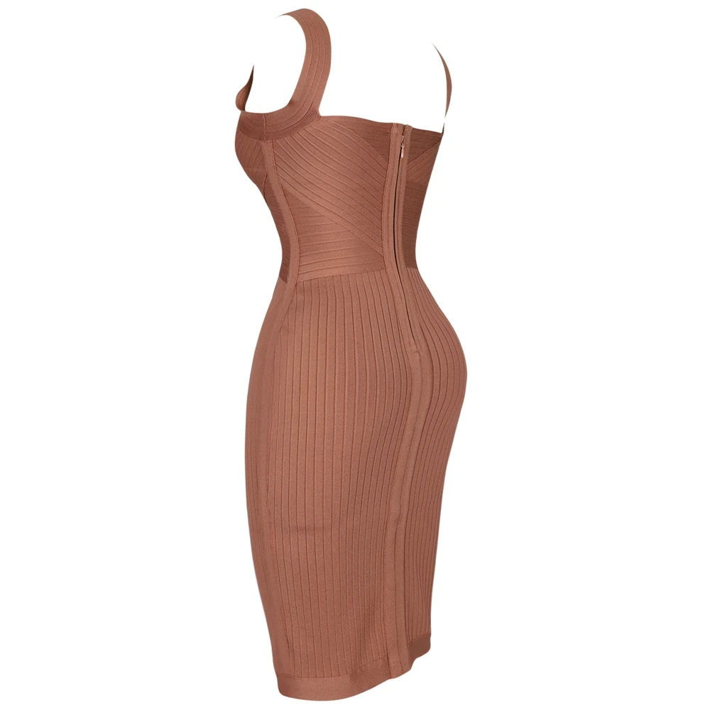 Олень леди зима Бандажное платье 2019 Клубное V-образным вырезом вечернее