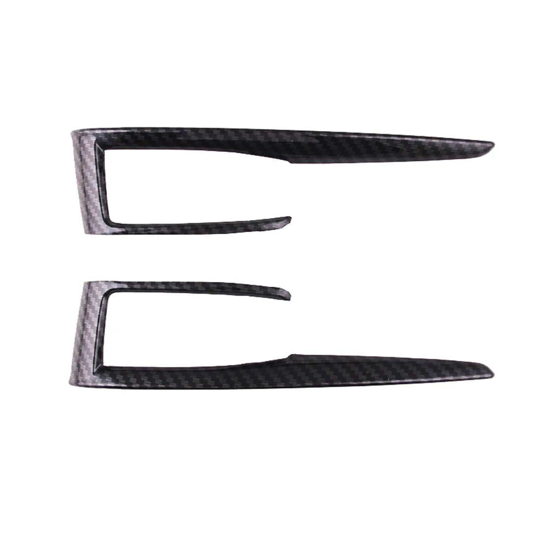 

2pc Center Control Frame Flanks Button Cover Fit For Honda Civic 2016-2019 AT