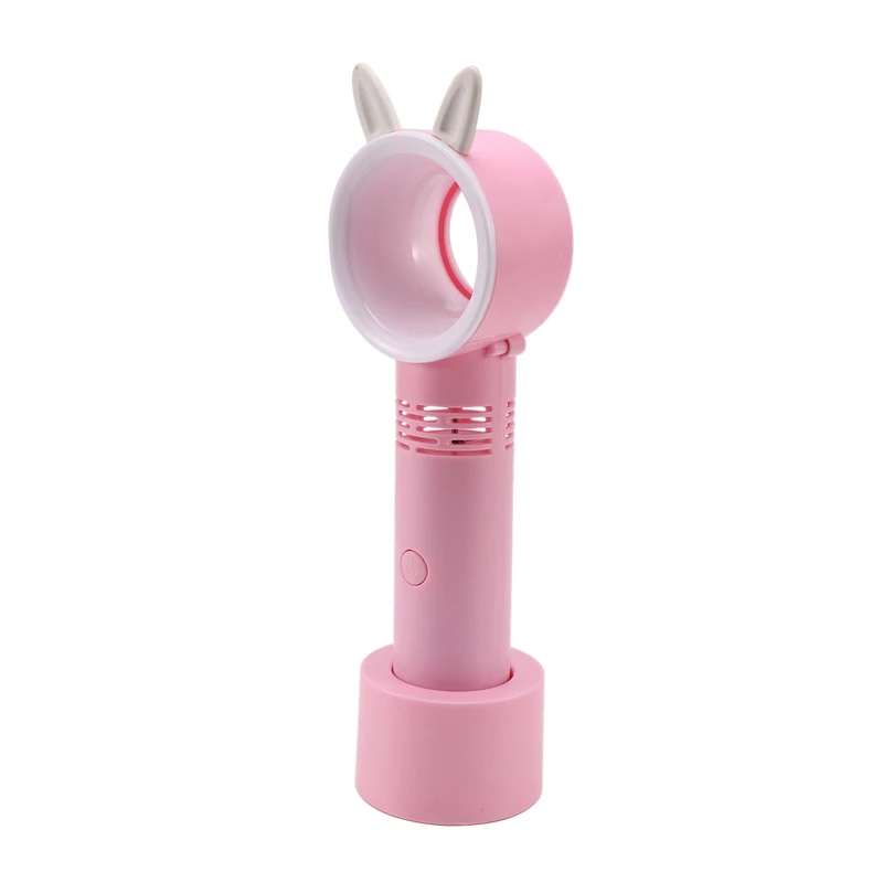 Перезаряжаемый через USB портативный безлопастный вентилятор ручной мини кулер