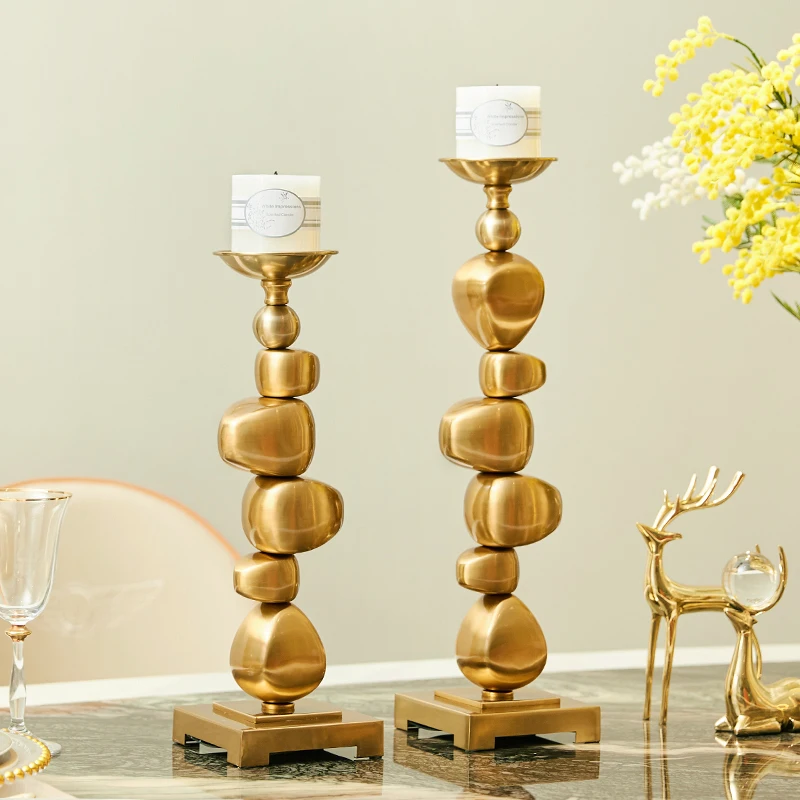 

Stick Holders Candlestick Holder Gold Home Decoration Accessories Modern Living Wedding European Decor Candle Holders BG50CH