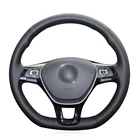 Искусственная кожа, черный цвет, для Volkswagen VW Golf 7 Mk7, новинка, Polo Passat B8, Tiguan, Sharan, Jetta, Sharan