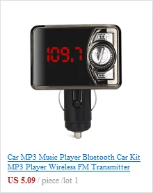 Автомобильный MP3 музыкальный плеер Bluetooth беспроводной fm-передатчик MP3-плеер Handsfree автомобильный комплект USB TF SD Пульт дистанционного управления