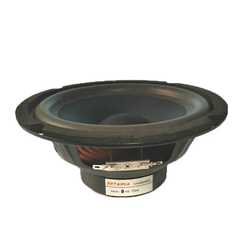 

SOTAMIA 1Pcs 6.5 Inch Altavoz Mid Range Woofer Fever Speaker 4 Ohm 60 W Bass Speaker DIY Sound System Loudspeaker Home Theater
