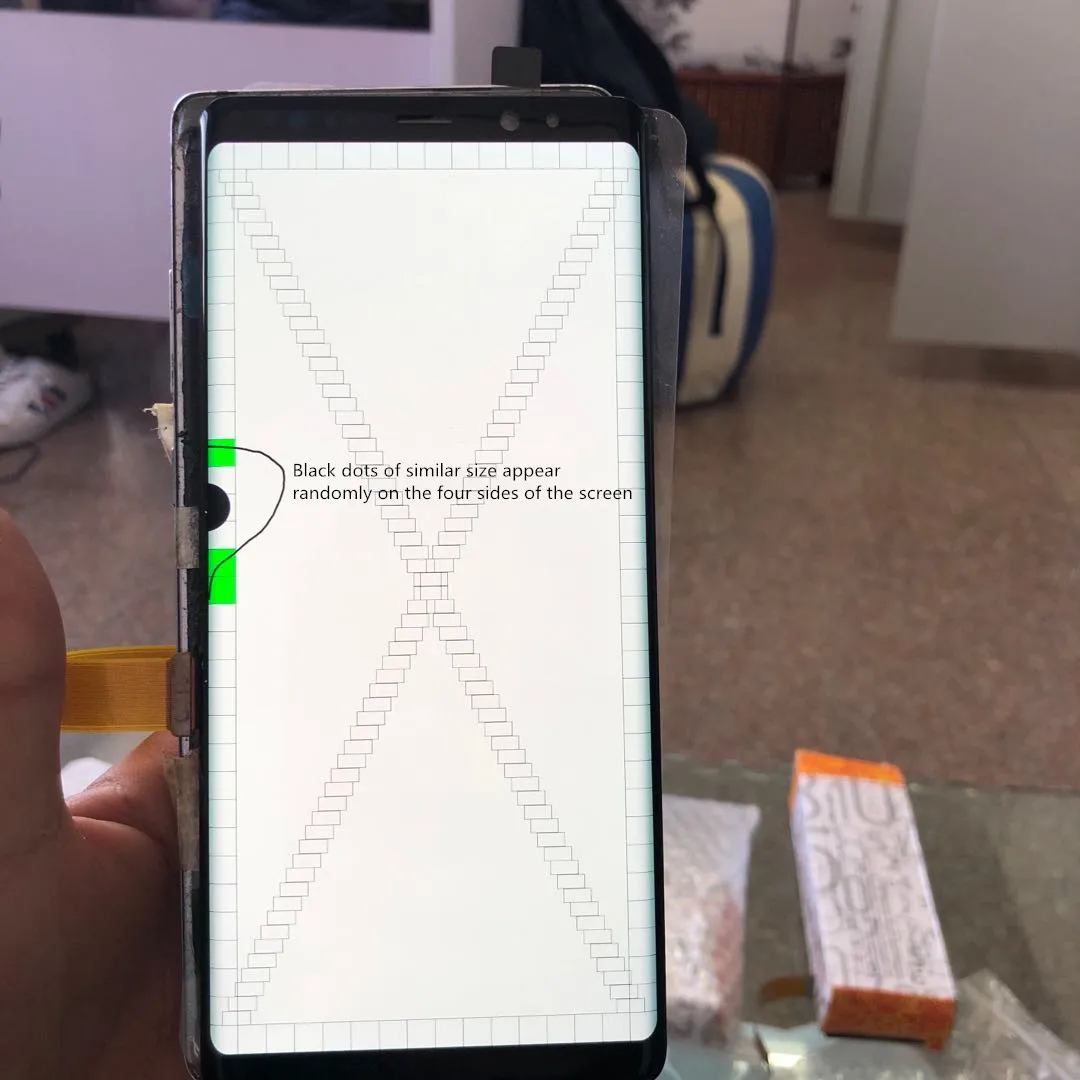 

Оригинальный ЖК-дисплей Amoled 6,3 дюйма с черным пятном для Samsung Galaxy NOTE 8 N950 N950F ЖК-дисплей + сенсорный экран дигитайзер в сборе