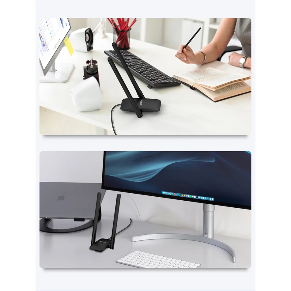 Wi Fi адаптер EDUP 1300 Мбит/с USB 3 0 5/2 4 ГГц|Сетевые карты| |