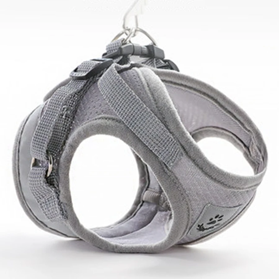 Маленький Регулируемый жилет для собаки мягкий светоотражающий щенок