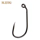 Джиг-крючок ICERIO 100 шт., неограненные крючки, BJH, крючок для ловли нахлыстом