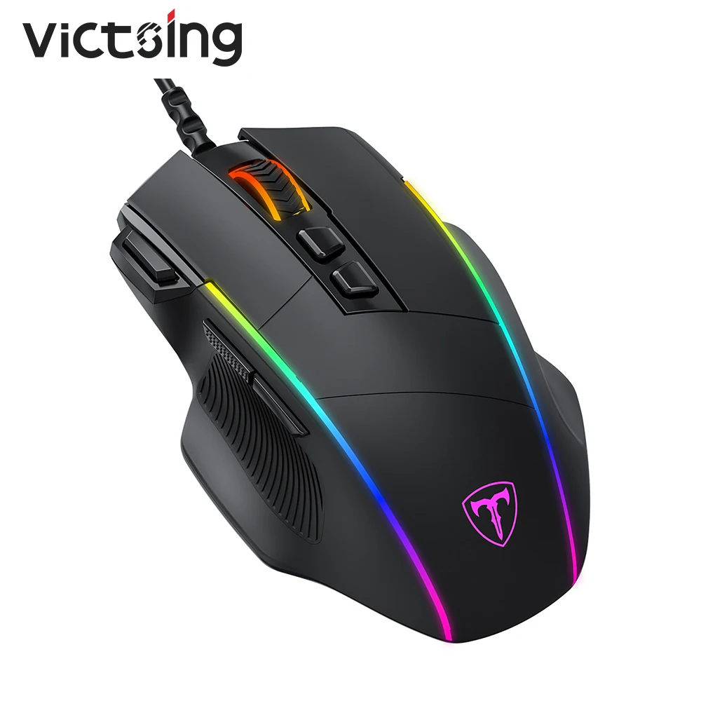 Мышь игровая Проводная VicTsing PC278 8 программируемых кнопок 5 уровней DPI до 8000|Мыши| |