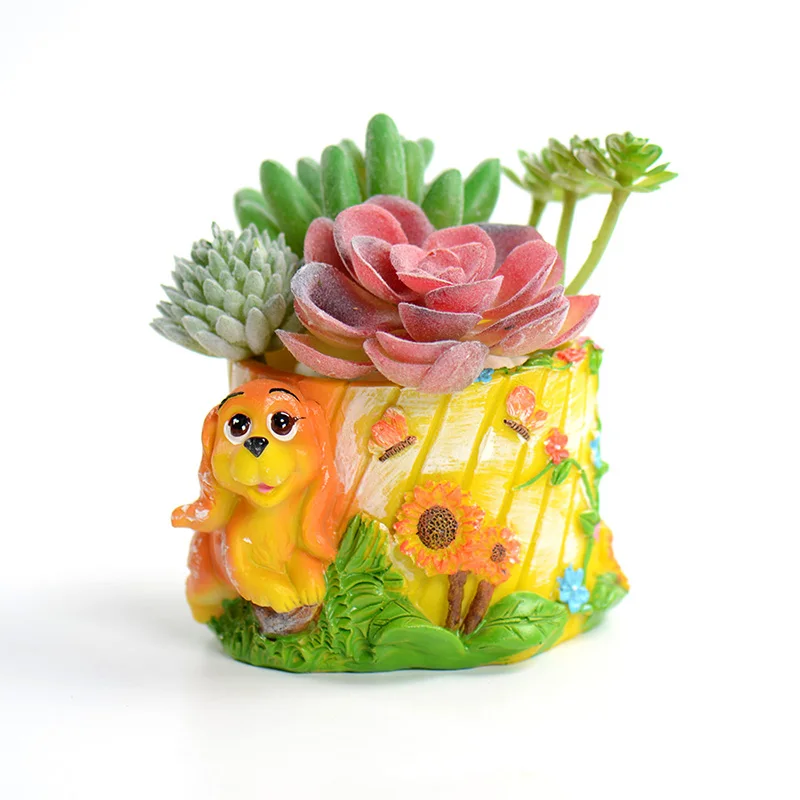 Силиконовая бетонная форма Китайский Зодиак цветочный горшок цементная | Дом и