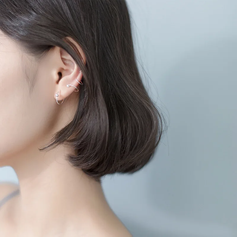 Серьги-гвоздики женские из серебра 925 пробы | Украшения и аксессуары