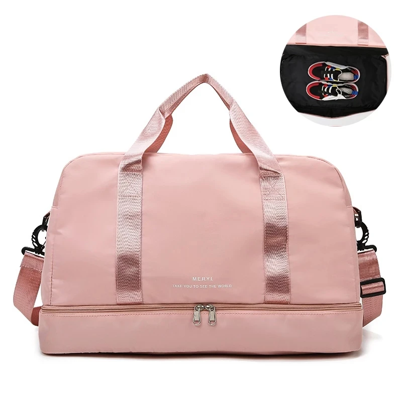 

Сумка женская для фитнеса, большая емкость, водонепроницаемая, 2021