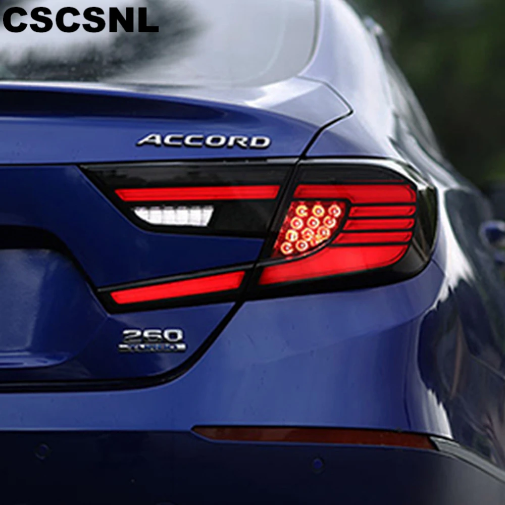 Задний светодиодный фонарь для Honda Accord 2018 2019 задний s тормозной сигнал