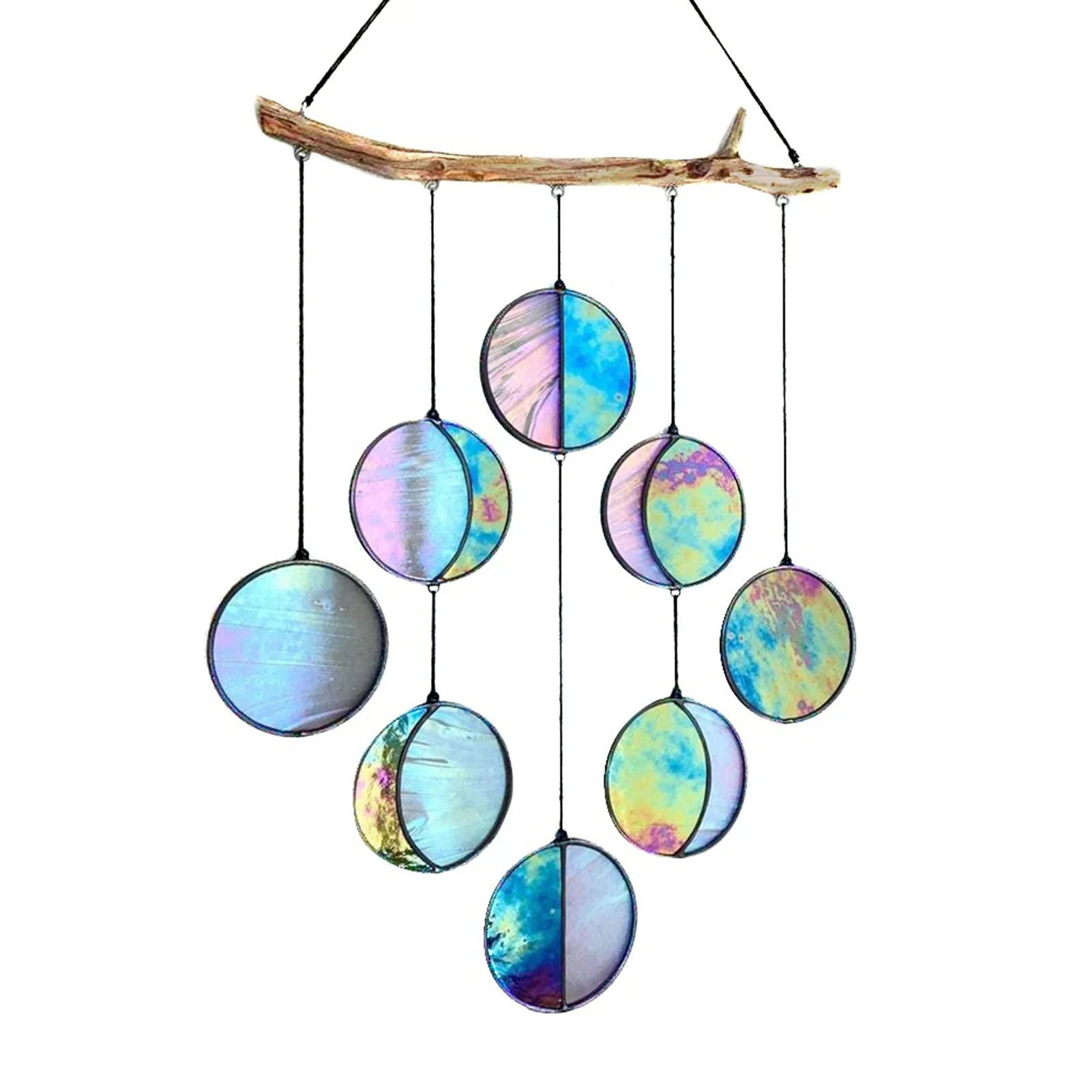 

New Moon Phase Hanging Decoration with Dreamy Style Wall Art Unique Durable Long Lasting for Bedroom Living Room